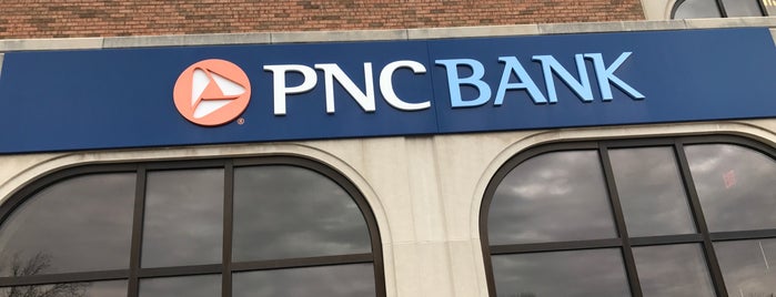 PNC Bank is one of Downtown Bloomington.