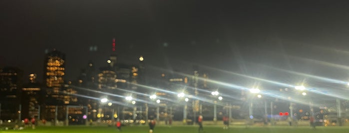 Pier 5 Soccer Fields is one of NY favorites.