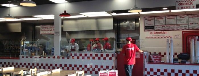 Five Guys is one of Emma Jane’s Liked Places.