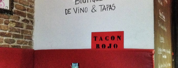 Tacón Rojo is one of Barcelona a Vins.