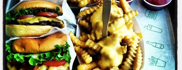 Shake Shack is one of New haven eats.