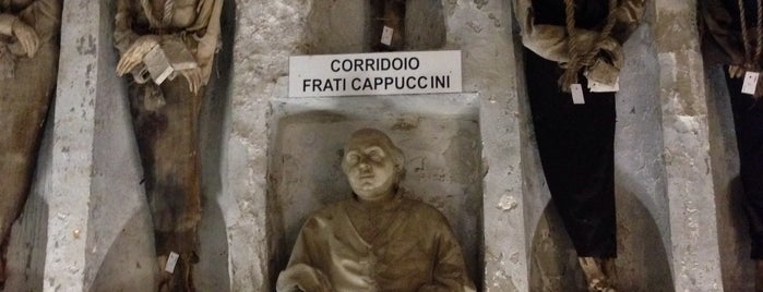 Catacombe dei Cappuccini is one of Luoghi Misteriosi d'Italia.