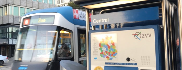 VBZ Central is one of Zurich.