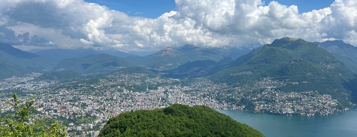 Monte San Salvatore is one of Lugano / Schweiz.