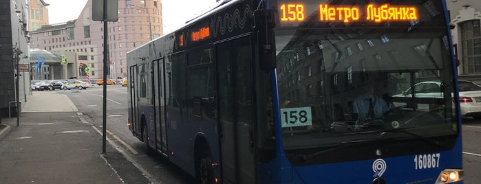 Автобус № 158 is one of Замоскворечье.