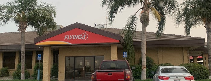 Flying J is one of truck stops.