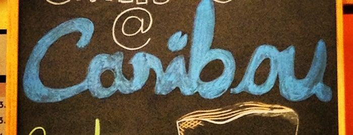 Caribou Coffee is one of DC gotta do's.