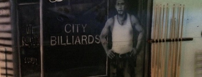 City Billiards is one of Lugares guardados de Layla.