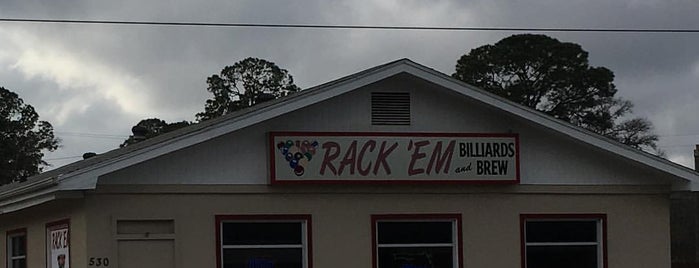 Rack 'Em Billiards & Brew is one of Spring Break.