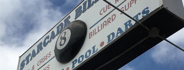 Starcade Billiards is one of places.
