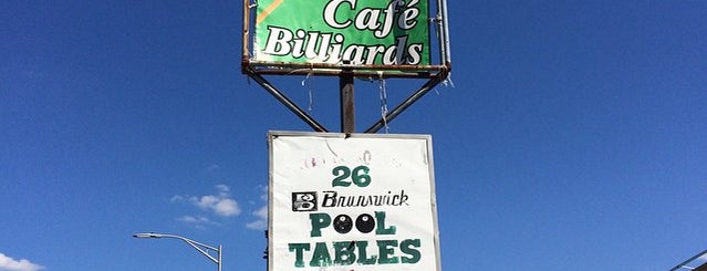 Cafe Billiards is one of Tempat yang Disukai John.