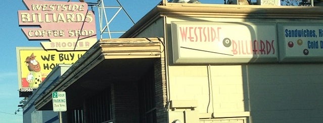 Westside Billards is one of Temp Road Trip List.