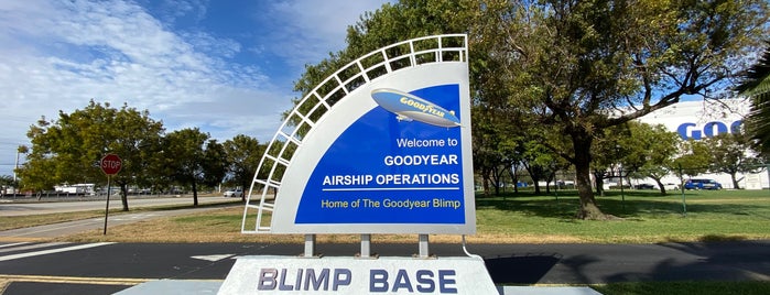Goodyear Blimp Base is one of North Broward Family-Friendly Places.