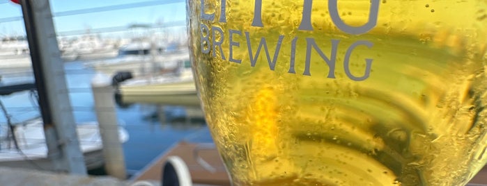 Eppig Brewing Waterfront Biergarten is one of San D’jeggo.