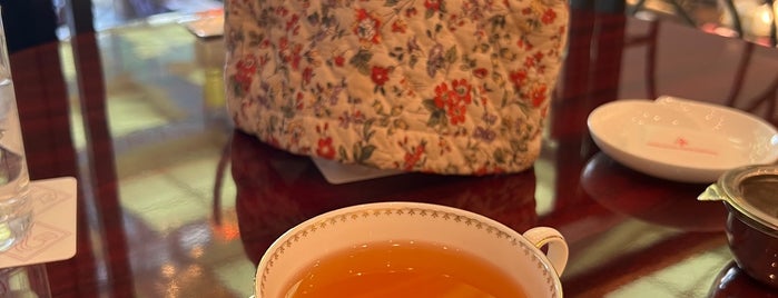 TEA LOUNGE PARTERRE is one of 【近畿】日本紅茶協会認定 全国「おいしい紅茶の店」.
