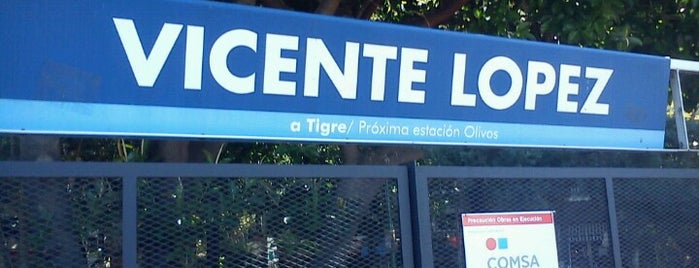 Estación Vicente López [Línea Mitre] is one of Lieux qui ont plu à Giuli.