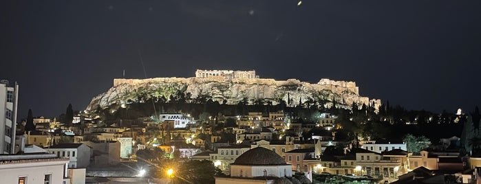 Ms Roof Garden is one of Athens terraces.
