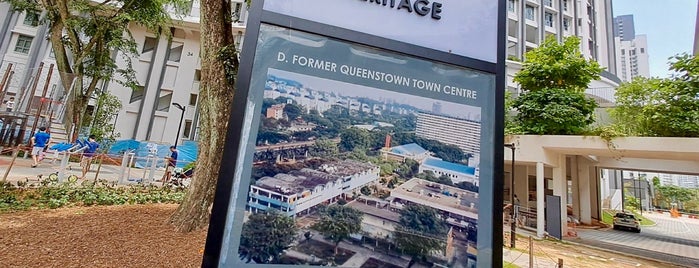 Queenstown is one of Neighbourhoods (Singapore).