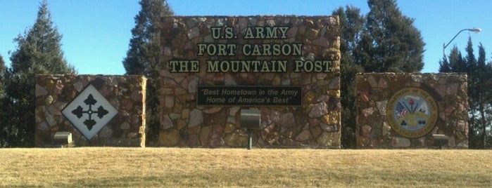 Fort Carson, CO is one of Orte, die Andrea gefallen.