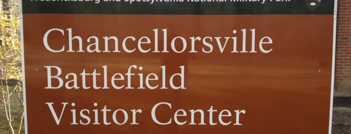 Chancellorsville Battlefield Visitor Center is one of National Park Passport Cancellations.