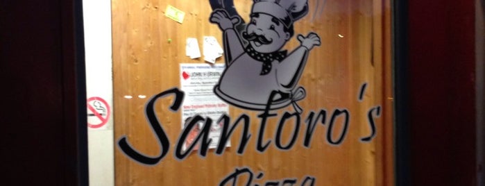 Santoro's Pizza & Hot Weiners is one of Tempat yang Disimpan Cameron.