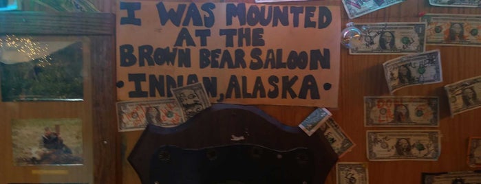 Brown Bear Saloon is one of AK Stops.