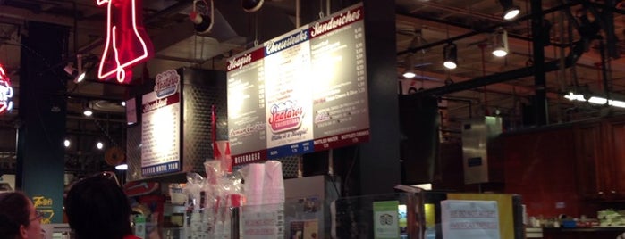 Spataro's Cheesesteaks is one of Reading Terminal Market.