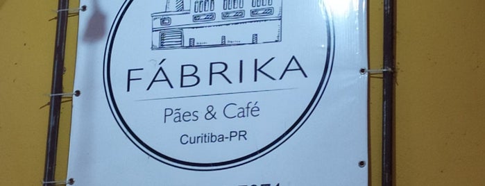 Fábrika Pães is one of Cafés CWB.