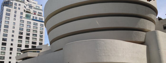 Solomon R Guggenheim Museum is one of New York ••Spotted••.