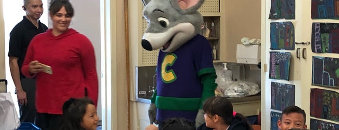 Chuck E. Cheese is one of Restaurants.