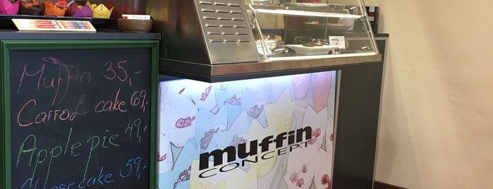 Muffin concept is one of Treats in Prague.