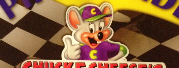 Chuck E. Cheese is one of PLACES.