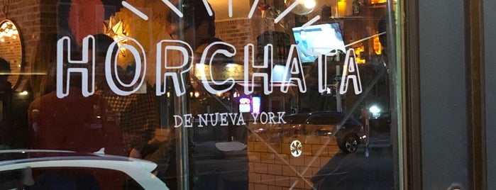 Horchata is one of New York Brunch.