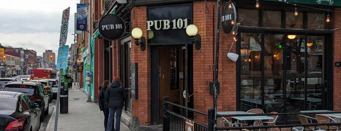Pub 101 is one of places to eat.