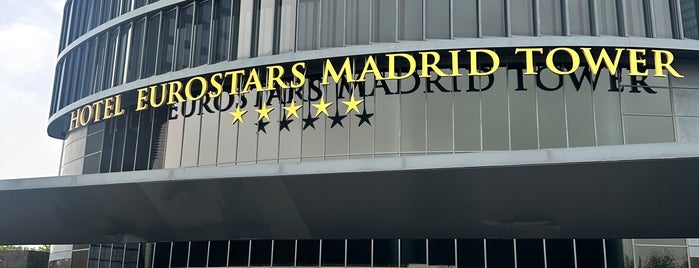 Hotel Eurostars Madrid Tower is one of Madrid.