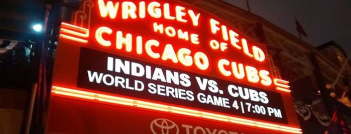 Wrigley Field is one of Stadiums visited.