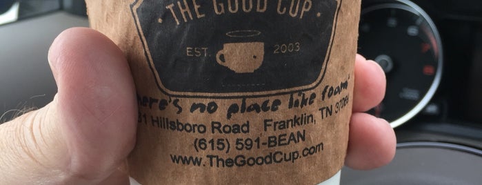 The Good Cup is one of Nashville Coffee Shops.