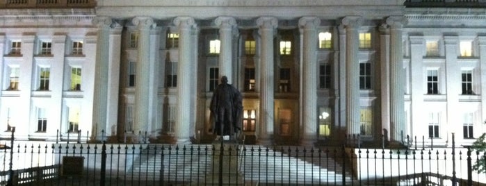 US Department of the Treasury is one of Washington DC Awesomeness!.