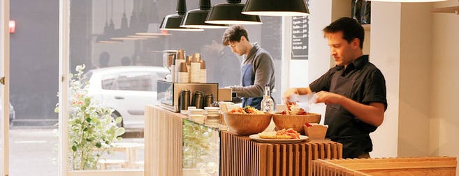 The Monocle Café is one of London.