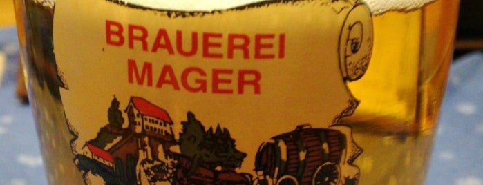 Gasthaus Mager is one of Lieux qui ont plu à SPANESS.