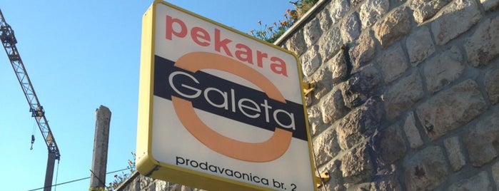 pekara Galeta is one of Locais salvos de Kristóf.