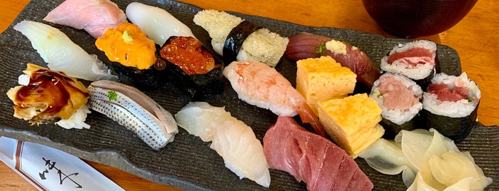 鳥越寿司 is one of sushi.