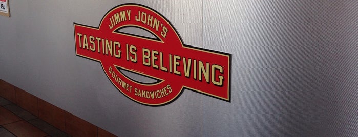 Jimmy John's is one of Lunch Places (near work).