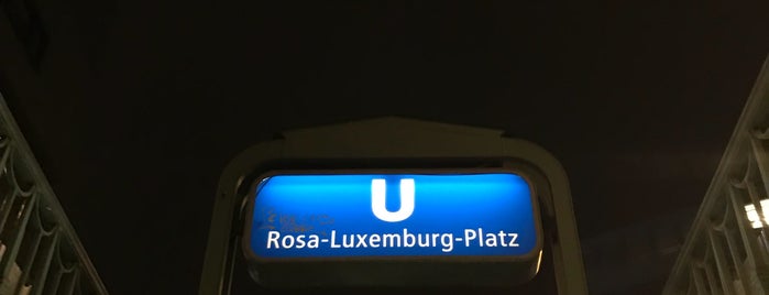 U Rosa-Luxemburg-Platz is one of U & S Bahnen Berlin by. RayJay.