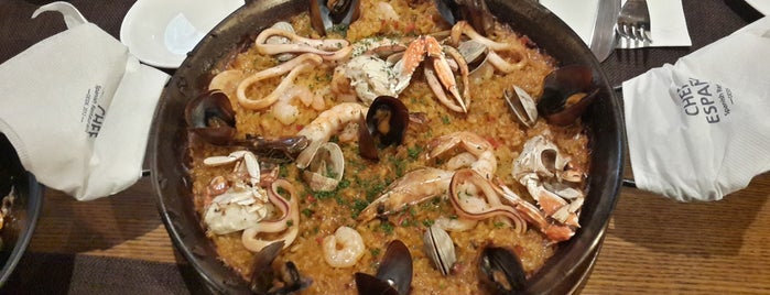 Chef España is one of world food.