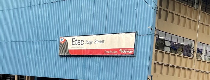 ETEC Jorge Street is one of Lugares Frequentes.