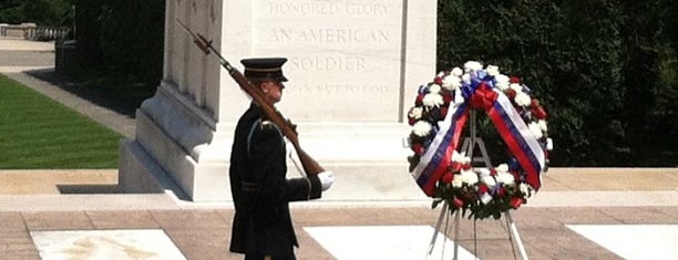 Arlington National Cemetery is one of Washington D.C.