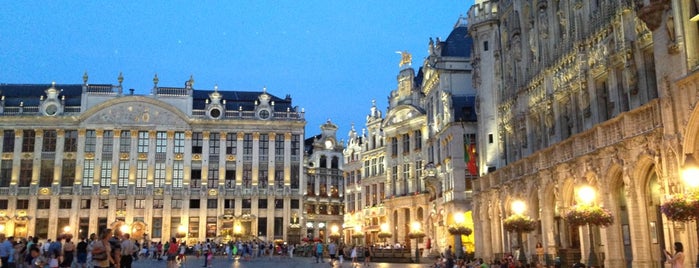 Piazza Grande is one of Brussel Gourmet capital.