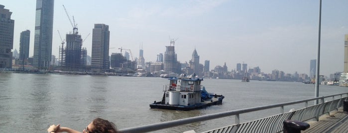 Pudong Riverside Promenade is one of Shanghai 2015.