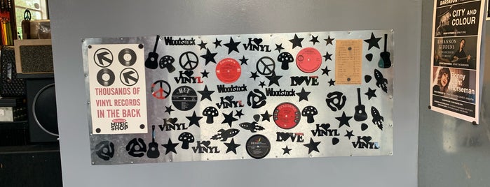 Woodstock Music Shop is one of vinyl.